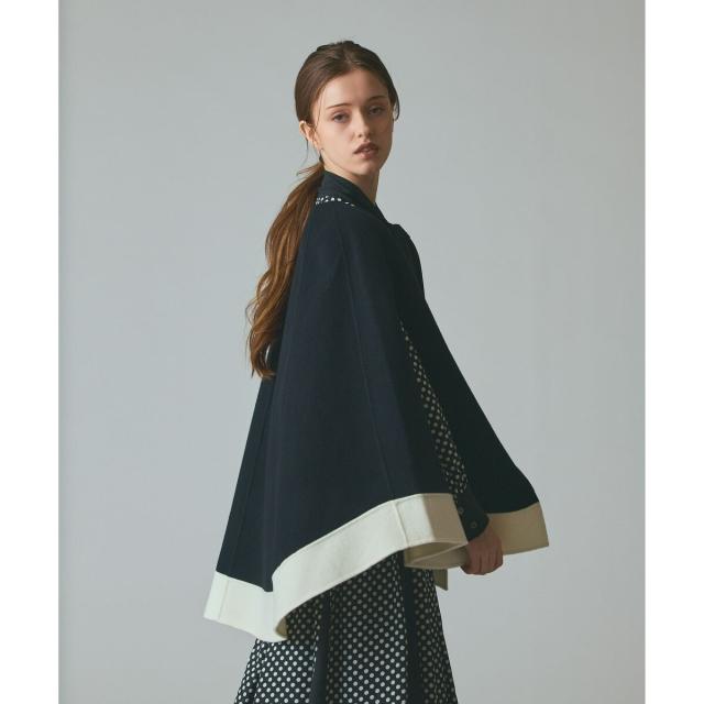 GRACE CONTINENTAL リバーシブル ケープ GRACE CONTINENTAL
