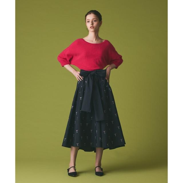 グレースコンチネンタル（GRACE CONTINENTAL）/カクテルモチーフスカート