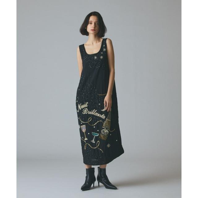 グレースコンチネンタル（GRACE CONTINENTAL）/シャイニーembドレス