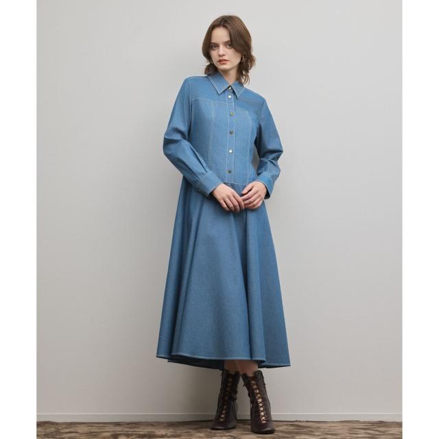 グレースコンチネンタル（GRACE CONTINENTAL）/シャツフレアワンピース