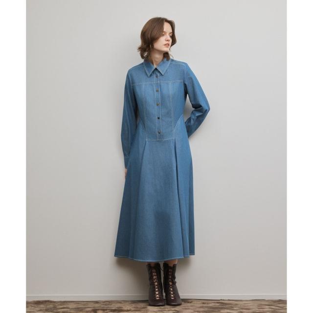 グレースコンチネンタル（GRACE CONTINENTAL）/シャツフレアワンピース