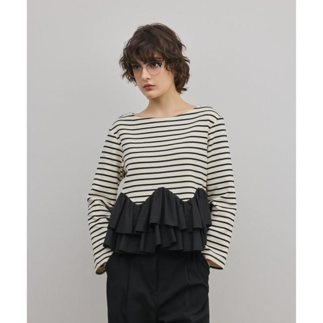 グレースコンチネンタル（GRACE CONTINENTAL）/タフタフリルカットトップ