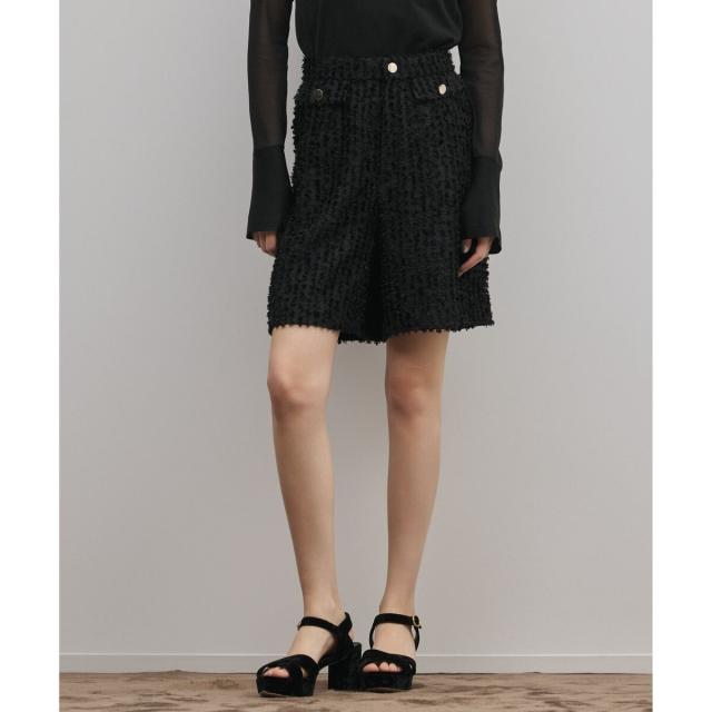 グレースコンチネンタル（GRACE CONTINENTAL）/カットジャガードハーフパンツ