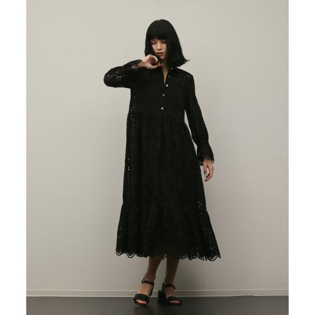 グレースコンチネンタル（GRACE CONTINENTAL）/カットワーク刺繍ワンピース