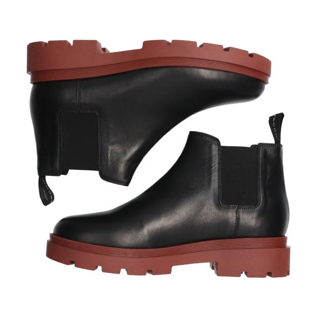 【新品】ファビオルスコーニ 37 ヒールブーツ アンクルブーツ サイドゴアブーツ ファビオ ルスコーニ（FABIO RUSCONI）/Fabio Rusconi◇4cmヒール