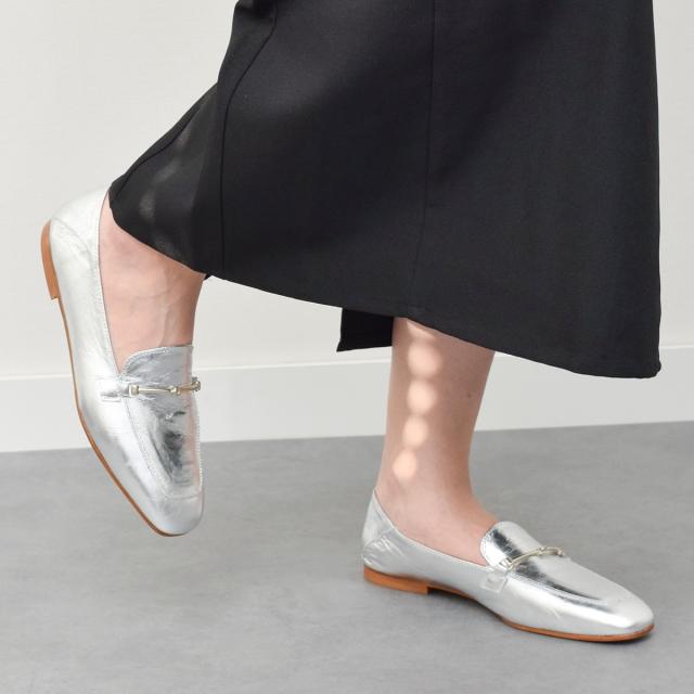 ファビオ ルスコーニ（FABIO RUSCONI）/FABIO RUSCONI◆0．9cmヒール◆バブーシュビットローファー