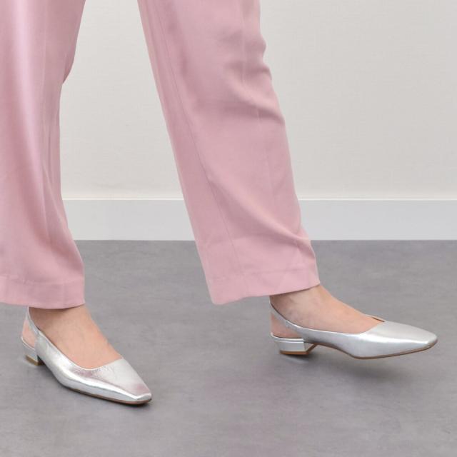 ファビオ ルスコーニ（FABIO RUSCONI）/FABIO RUSCONI◆ローヒールバックバンドパンプス