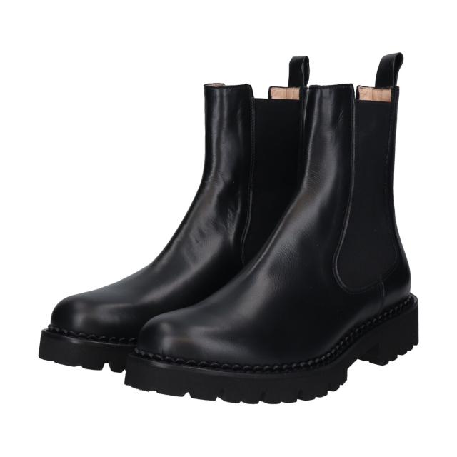 ファビオ ルスコーニ（FABIO RUSCONI）/Fabio Rusconi◆3．8cmヒール◆ラウンドトウタンクソールサイドゴアブーツ ファビオ ルスコーニ（FABIO RUSCONI）/Fabio Rusconi◇3．8cmヒール