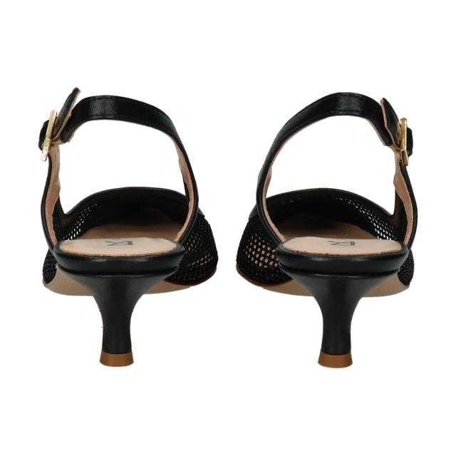 ファビオ ルスコーニ（FABIO RUSCONI）/Fabio Rusconi◆4．5cmヒール◆バックバンドポインテッドチュールパンプス