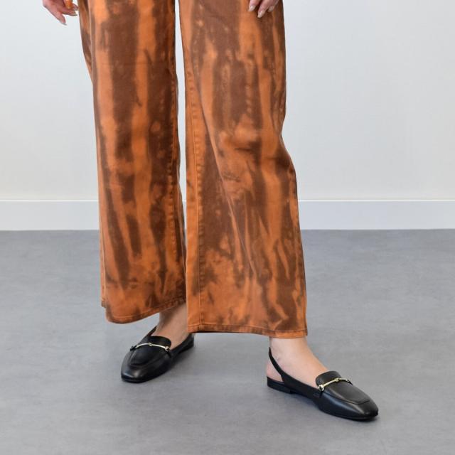 ファビオ ルスコーニ（FABIO RUSCONI）/Fabio Rusconi◆1．3cmヒール◆ビットモカバックバンドパンプス_1