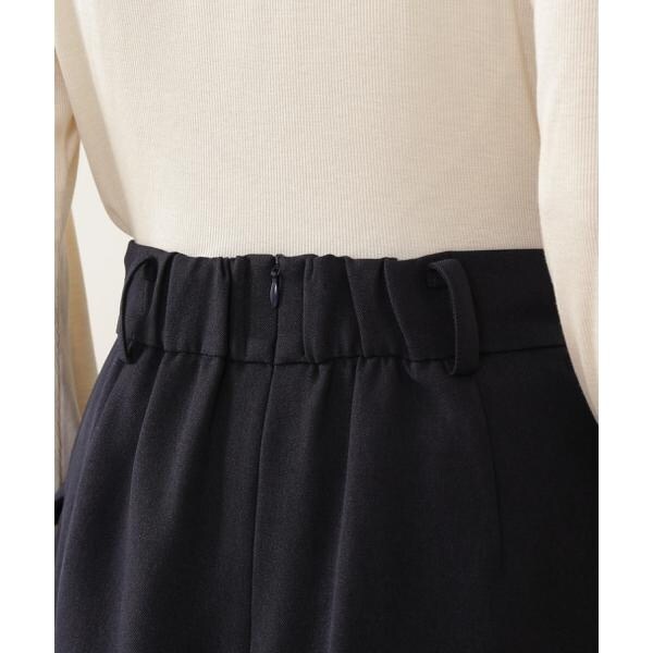 エヌ ナチュラルビューティーベーシック/ベルト付バイカラータイトスカート《S Size Line》