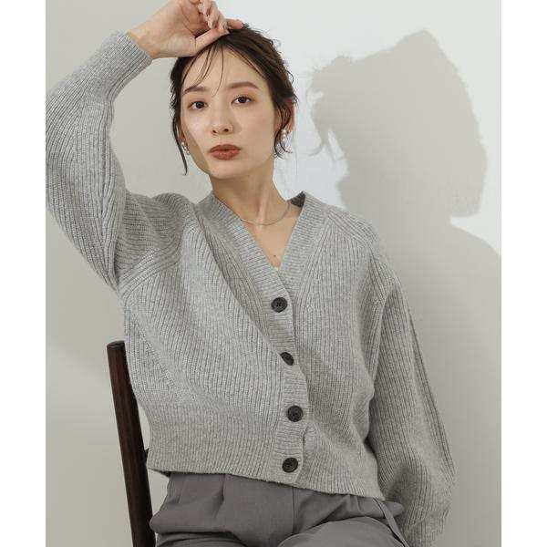 エヌ ナチュラルビューティーベーシック（N．Natural Beauty Basic*）/HAMILTON WOOL ニットカーディガン