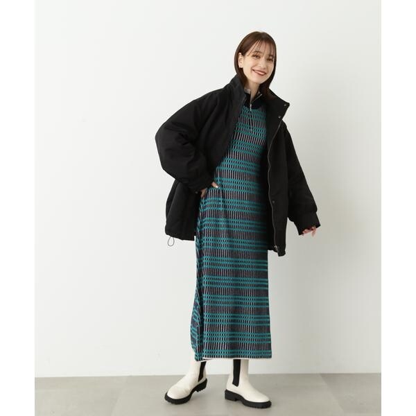 N. Natural Beauty Basic* ◆スタンドネック中綿ブルゾン エヌ ナチュラルビューティーベーシック N. Natural Beauty
