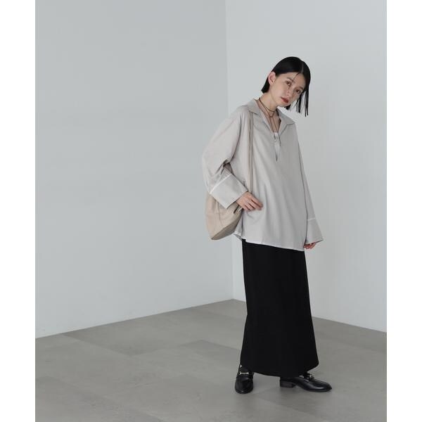 エヌ ナチュラルビューティーベーシック（N．Natural Beauty Basic*）/ポンチストレートスカート《S Size Line》_5