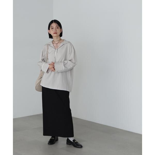 エヌ ナチュラルビューティーベーシック（N．Natural Beauty Basic*）/ポンチストレートスカート《S Size Line》_7