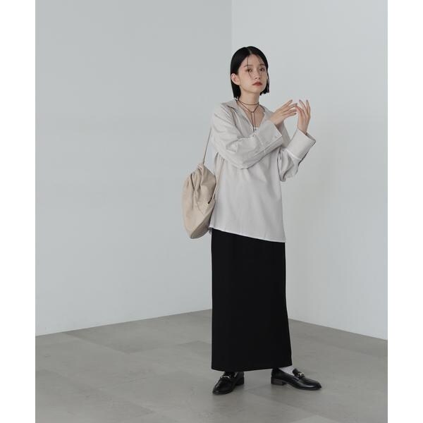 エヌ ナチュラルビューティーベーシック（N．Natural Beauty Basic*）/ポンチストレートスカート《S Size Line》_8