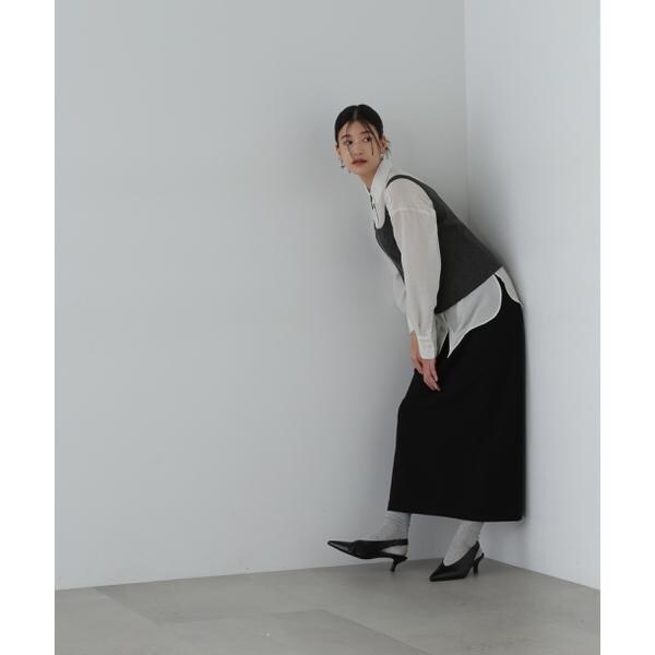 エヌ ナチュラルビューティーベーシック（N．Natural Beauty Basic*）/ポンチストレートスカート《S Size Line》_11