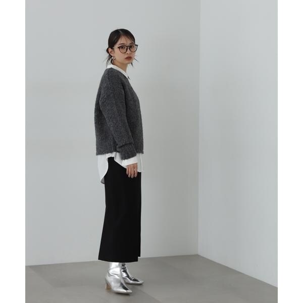 エヌ ナチュラルビューティーベーシック（N．Natural Beauty Basic*）/ポンチストレートスカート《S Size Line》_13