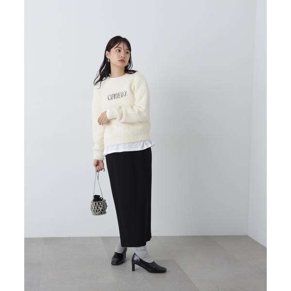エヌ ナチュラルビューティーベーシック（N．Natural Beauty Basic*）/ポンチストレートスカート《S Size Line》_15