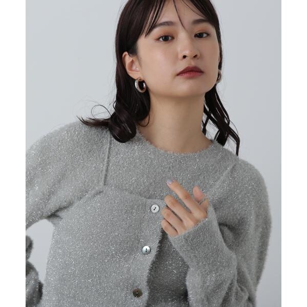 エヌ ナチュラルビューティーベーシック（N．Natural Beauty Basic*）/ラメフェザービスチェニットセットの通販は 5,625円