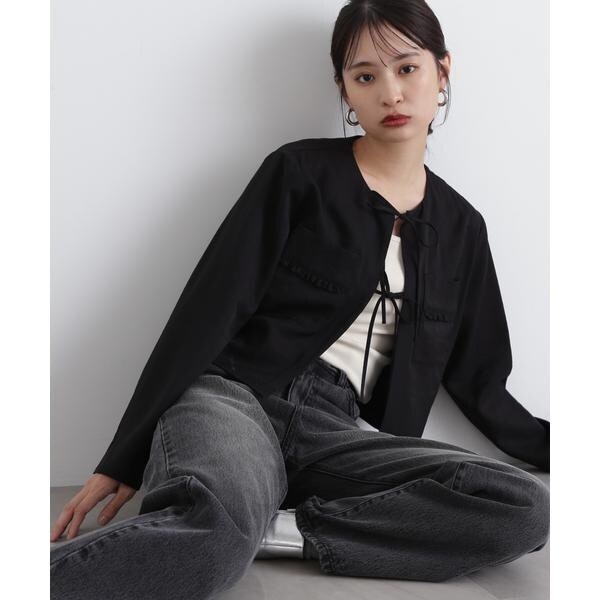 エヌ ナチュラルビューティーベーシック（N．Natural Beauty Basic*）/リボン羽織の通販は 10,989円