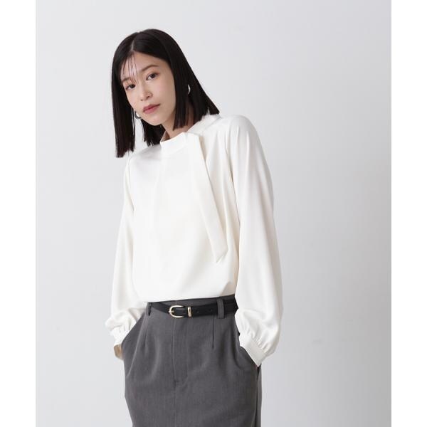 エヌ ナチュラルビューティーベーシック（N．Natural Beauty Basic*）/アシメタイブラウス