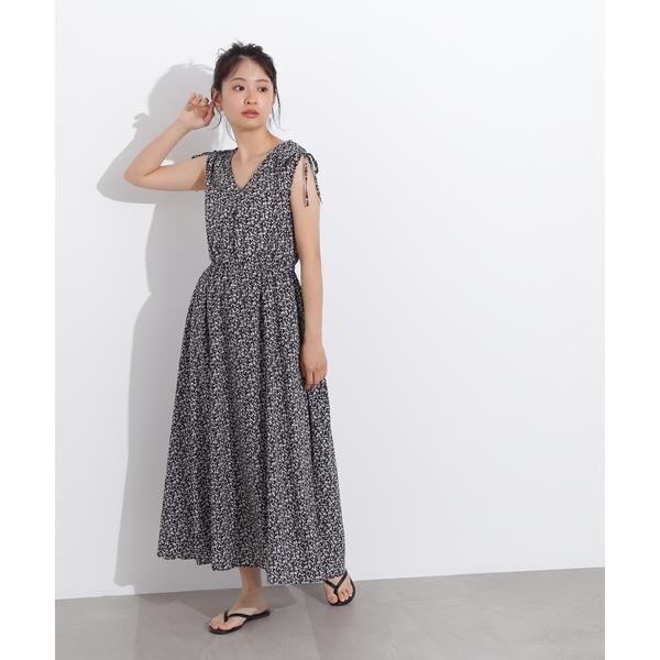 Ｎ　フラワープリント ノースリーブワンピース 他 N. Natural Beauty Basic*｜フラワープリントノースリーブ
