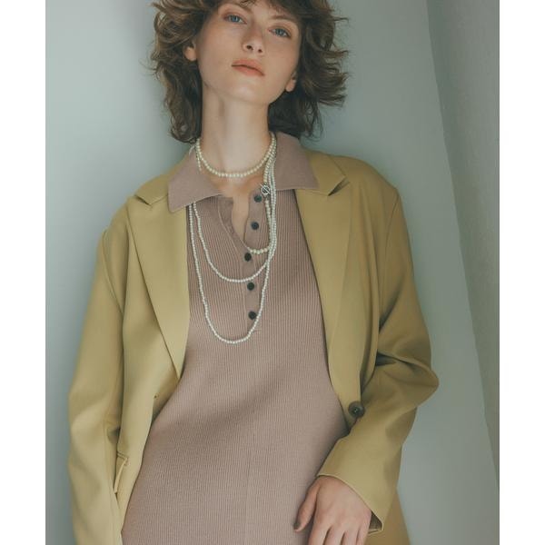 エヌ ナチュラルビューティーベーシック（N．Natural Beauty Basic*）/シングルブレストオーバージャケット
