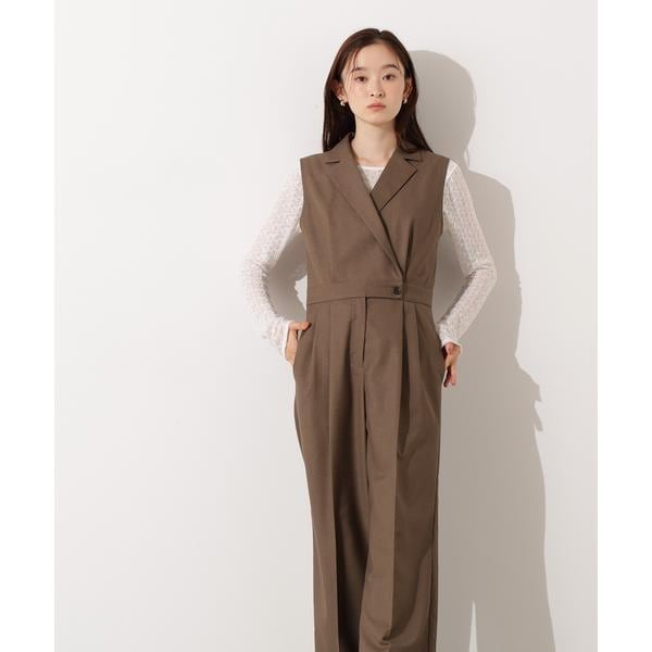 エヌ ナチュラルビューティーベーシック（N．Natural Beauty Basic*）/テーラードジャンプスーツ