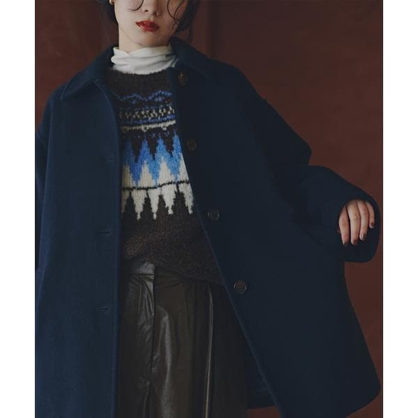 エヌ ナチュラルビューティーベーシック（N．Natural Beauty Basic*）/ステンカラーミディコート