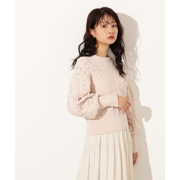 mina perhonen(ミナペルホネン) カシミヤ混 ニット レディース import