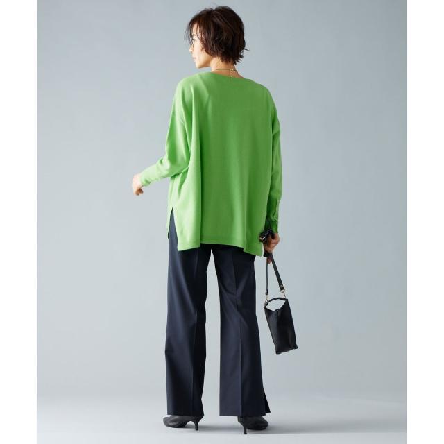 自由区（JIYU−KU）/【洗える】ソフトウールハイゲージポンチョ風