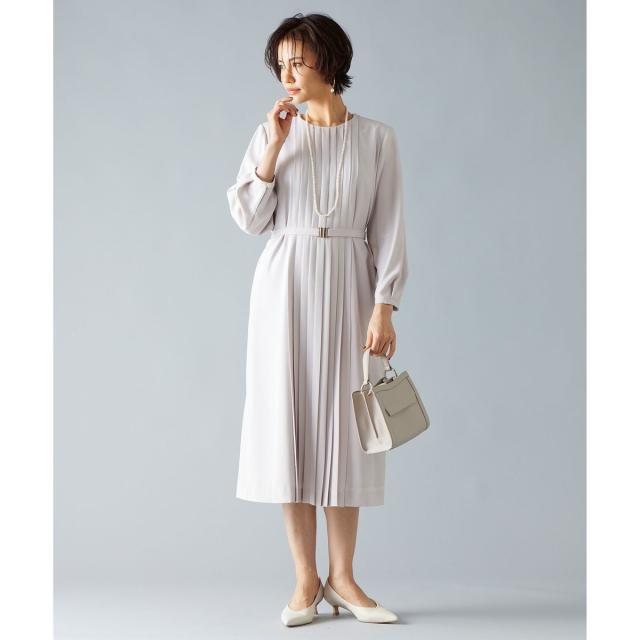 自由区（JIYU−KU）/【洗える】ライトサテン ワンピース_2
