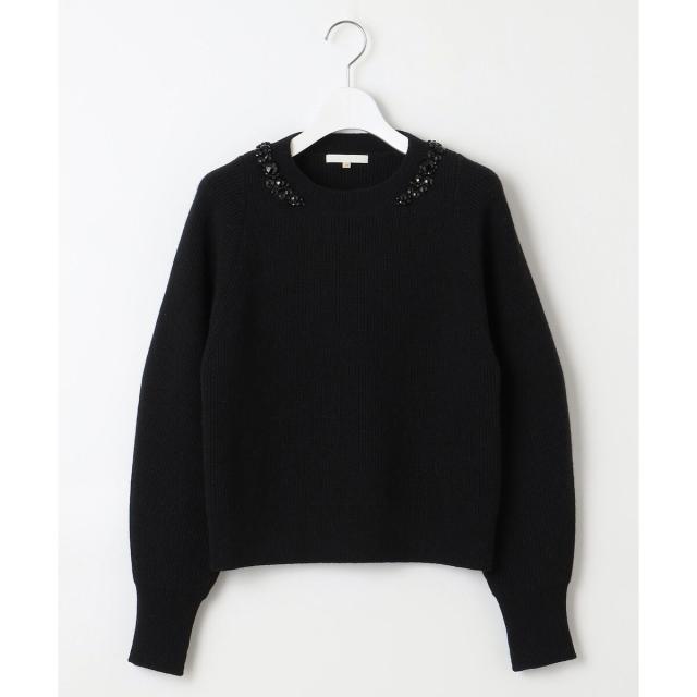 自由区（JIYU−KU）/【カタログ掲載・洗える】ビジュー ニットの通販は