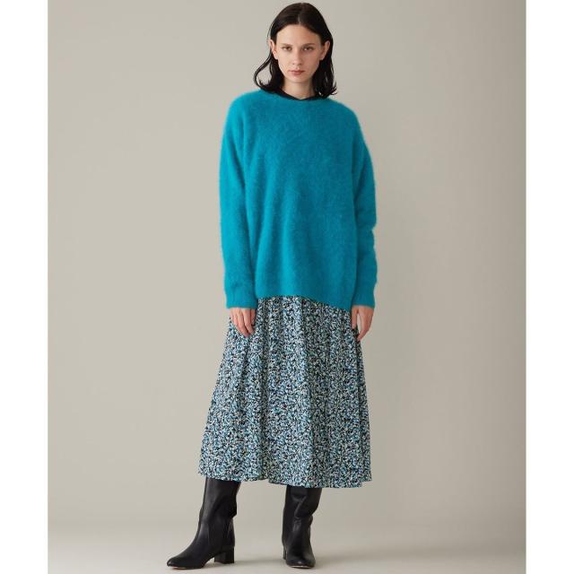 自由区（JIYU−KU）/【洗える】フラワーペタルプリント ワンピース