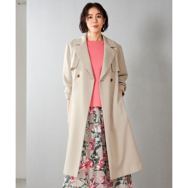 自由区（JIYU−KU）/トロトレンチロング丈 コート