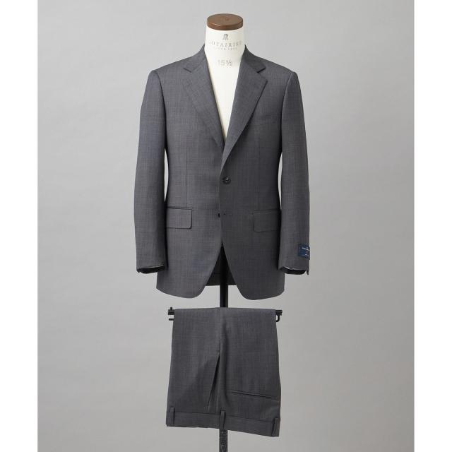 五大陸（gotairiku）/【Ermenegildo Zegna】TRAVELLER　スーツ（ライトグレー無地）