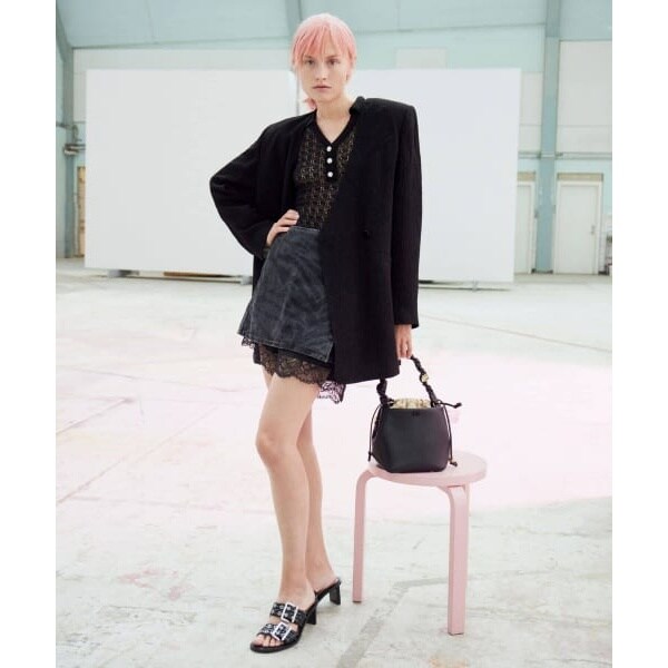 アーバンリサーチ（URBAN RESEARCH）/GANNI　Viscose Stretch Boxy Blazer