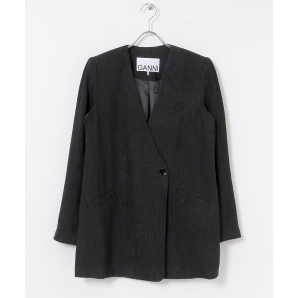 アーバンリサーチ（URBAN RESEARCH）/GANNI　Viscose Stretch Boxy Blazer