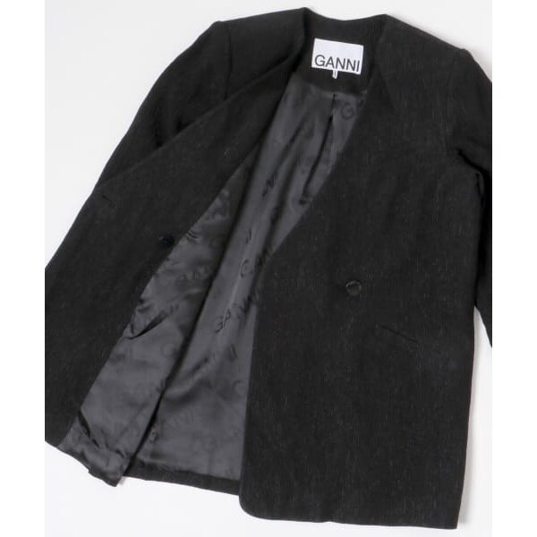 アーバンリサーチ（URBAN RESEARCH）/GANNI　Viscose Stretch Boxy Blazer