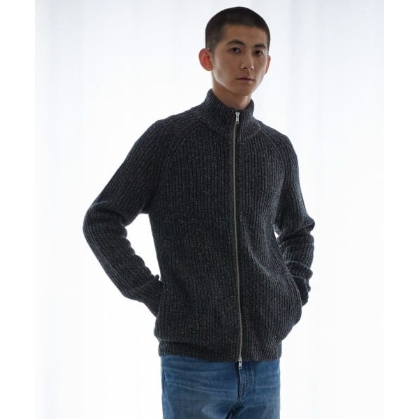 アーバンリサーチ（URBAN RESEARCH）/new basic シルクネップドライバーズニット