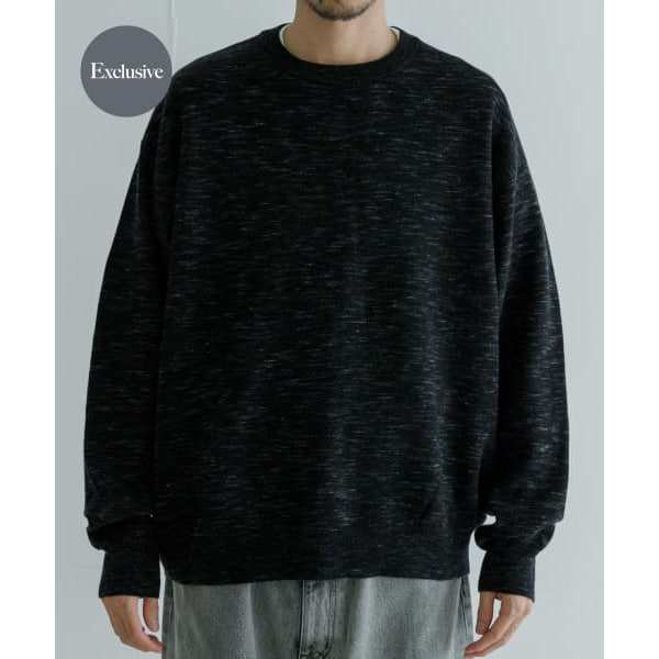 【NEW】アーバンリサーチ（URBAN RESEARCH）/『別注』crepuscule×URBAN RESEARCH　W Face Crew Neck