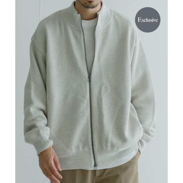 【NEW】アーバンリサーチ（URBAN RESEARCH）/『別注』crepuscule×UR　Moss Stitch Drivers Knit