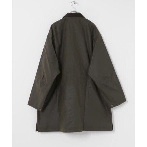 新品 23SS WAX(ワックス) ステンカラーコート ブラック Lサイズ 新品 23SS WAX(ワックス) ステンカラーコート ブラック Lサイズ