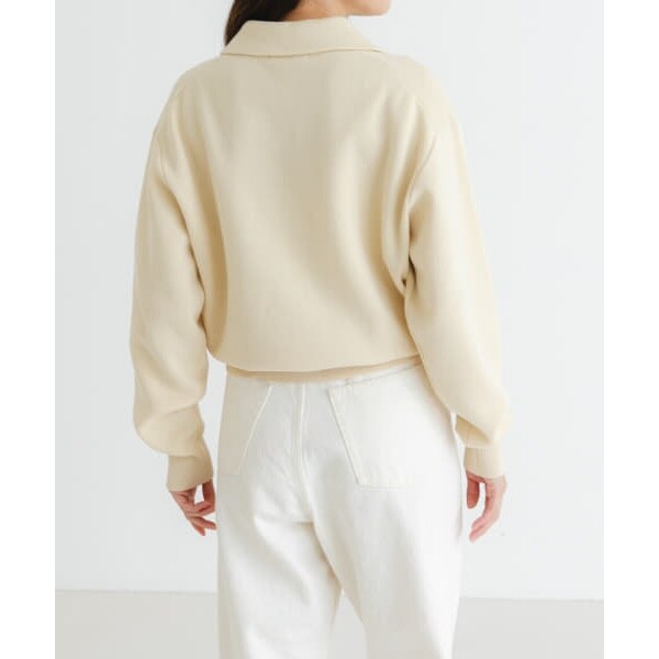アーバンリサーチ(URBAN RESEARCH)/スウェットライクシャツカラーニットの通販は アーバンリサーチ(URBAN RESEARCH)/スウェットライクシャツカラーニットの通販は
