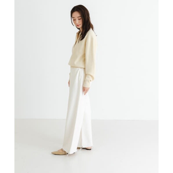 アーバンリサーチ(URBAN RESEARCH)/スウェットライクシャツカラーニットの通販は アーバンリサーチ(URBAN RESEARCH)/スウェットライクシャツカラーニットの通販は