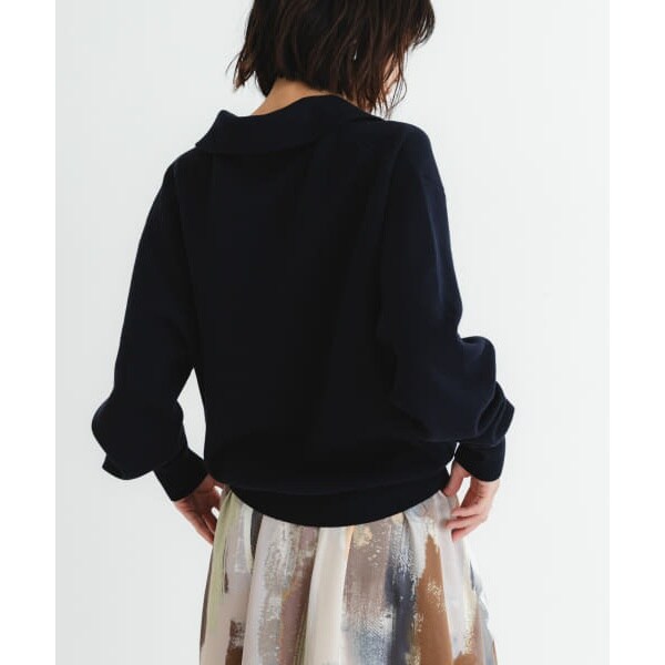 アーバンリサーチ(URBAN RESEARCH)/スウェットライクシャツカラーニットの通販は アーバンリサーチ(URBAN RESEARCH)/スウェットライクシャツカラーニットの通販は