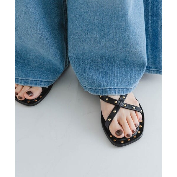 アーバンリサーチ（URBAN RESEARCH）/CORSO ROMA， 9　STUDS SANDAL