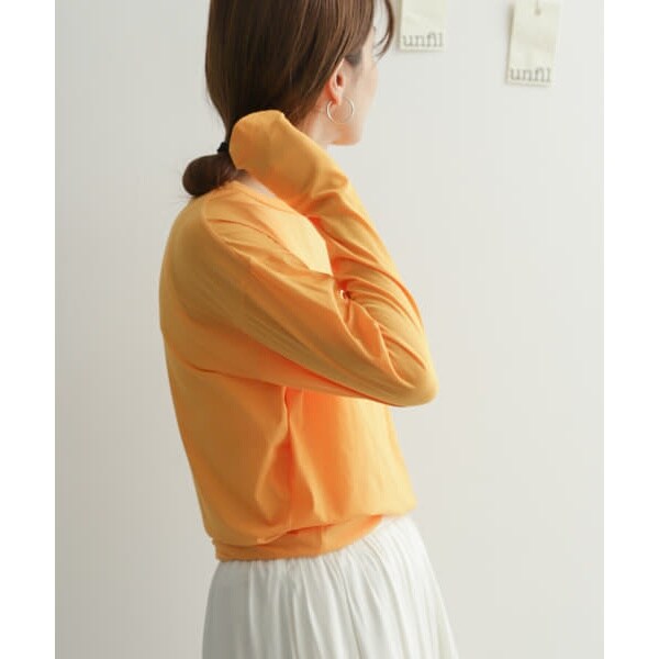 【アーバンリサーチドアーズ】『別注』unfil×DOORS　high twist cotton L/S t−shirts 別注』unfil×DOORS high twist cotton L/S t-shirts[WHSP-UW119