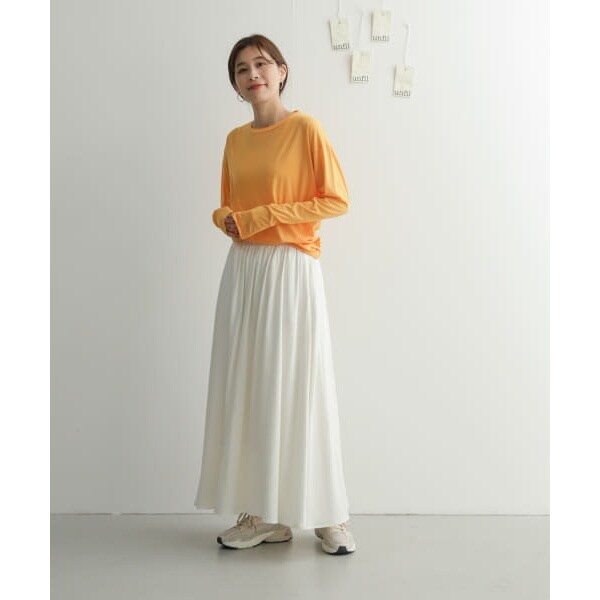 【アーバンリサーチドアーズ】『別注』unfil×DOORS　high twist cotton L/S t−shirts 別注』unfil×DOORS high twist cotton L/S t-shirts[WHSP-UW119